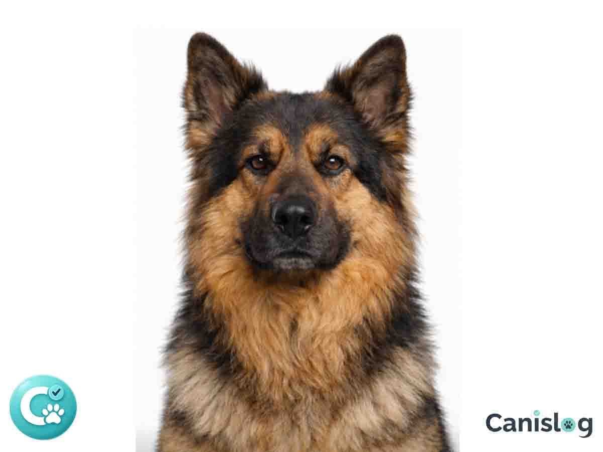 Altdeutscher Schaferhund im Profil