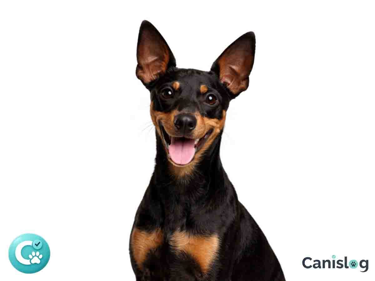 English Toy Terrier im Profil