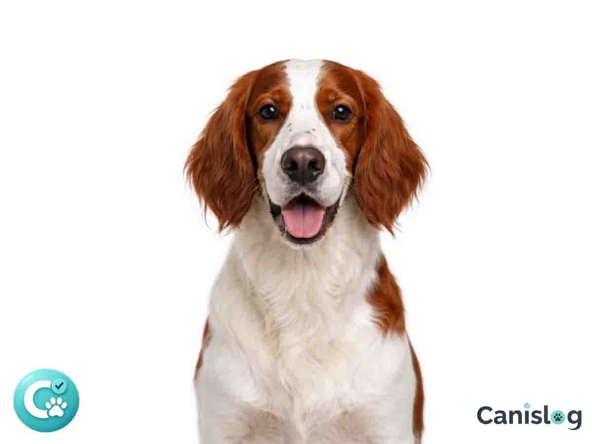 Irish Red and White Setter im Profil