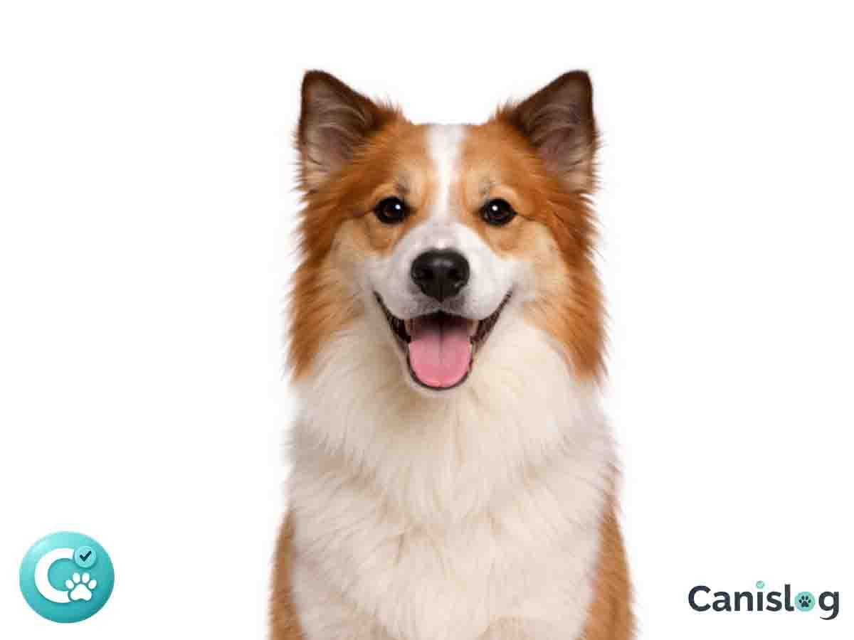 Islandhund im Profil