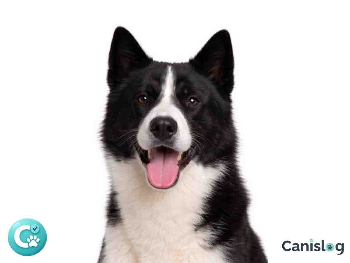 Karelischer Bärenhund im Profil