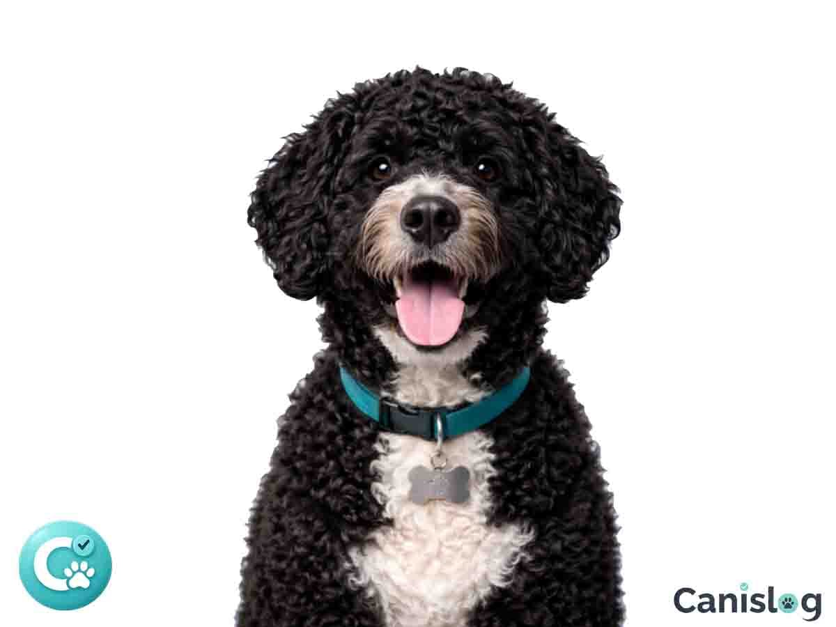 Portuguese Water Dog im Profil