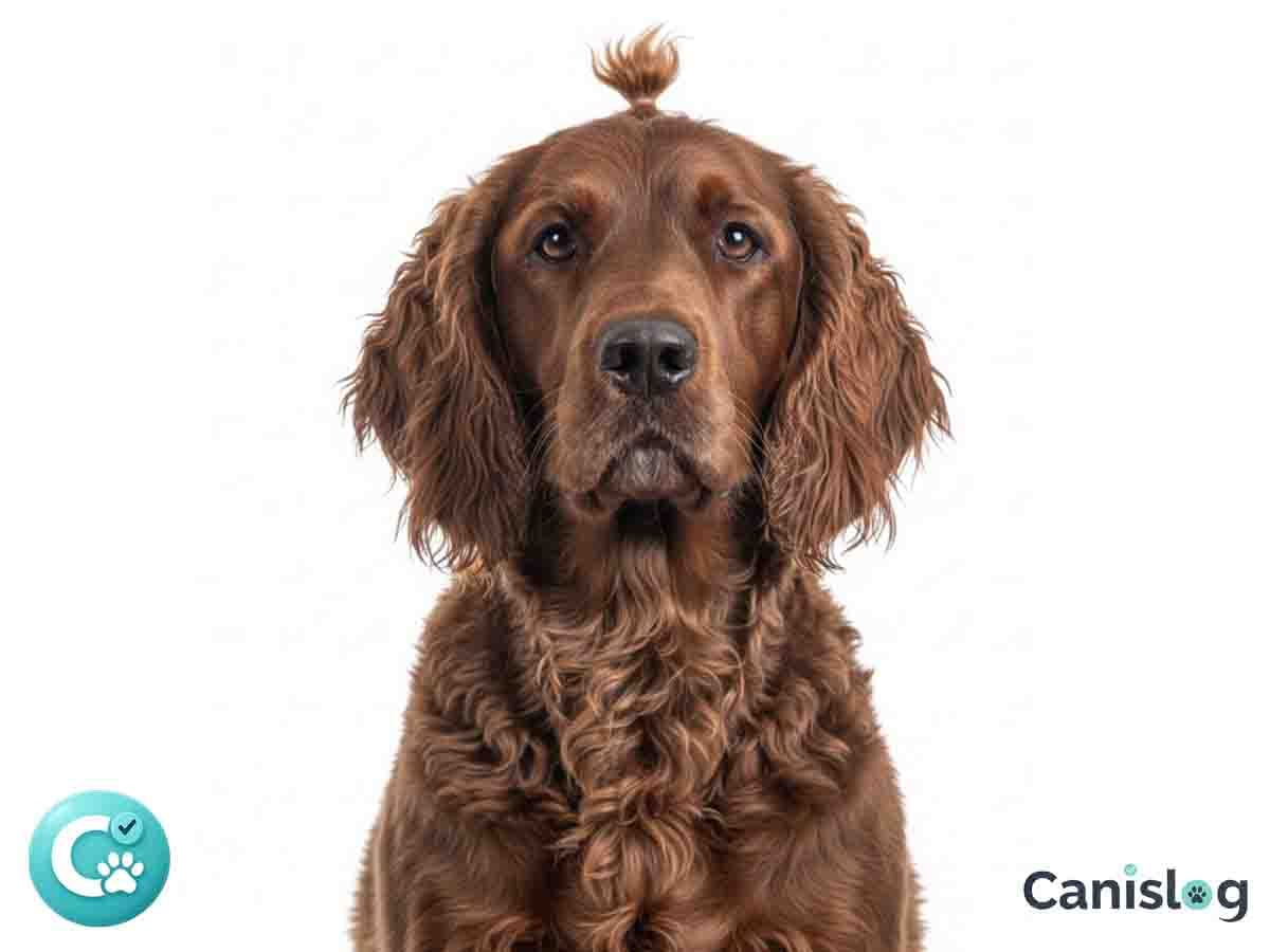 Spanish Water Dog im Profil