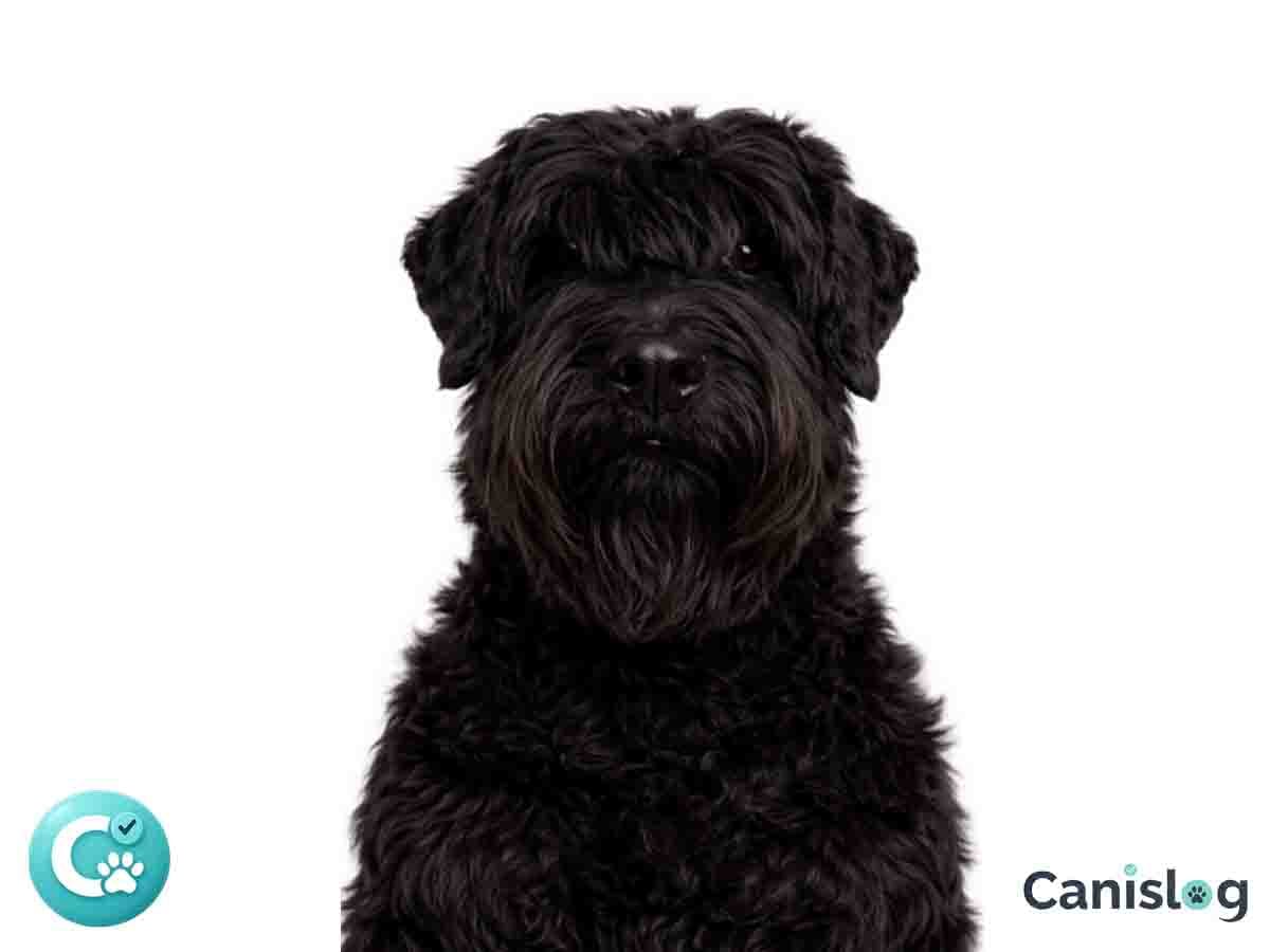 Russkiy Tchiorny Terrier im Profil