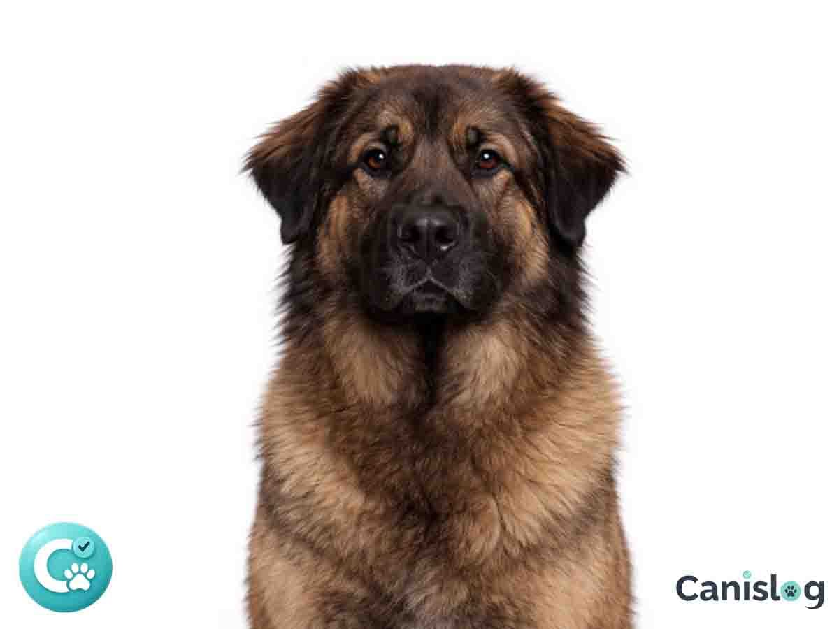 Serra-da-Estrela-Berghund im Profil