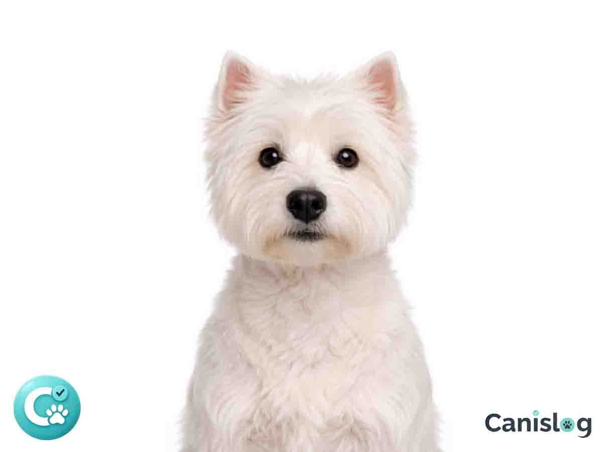 West Highland White Terrier im Profil