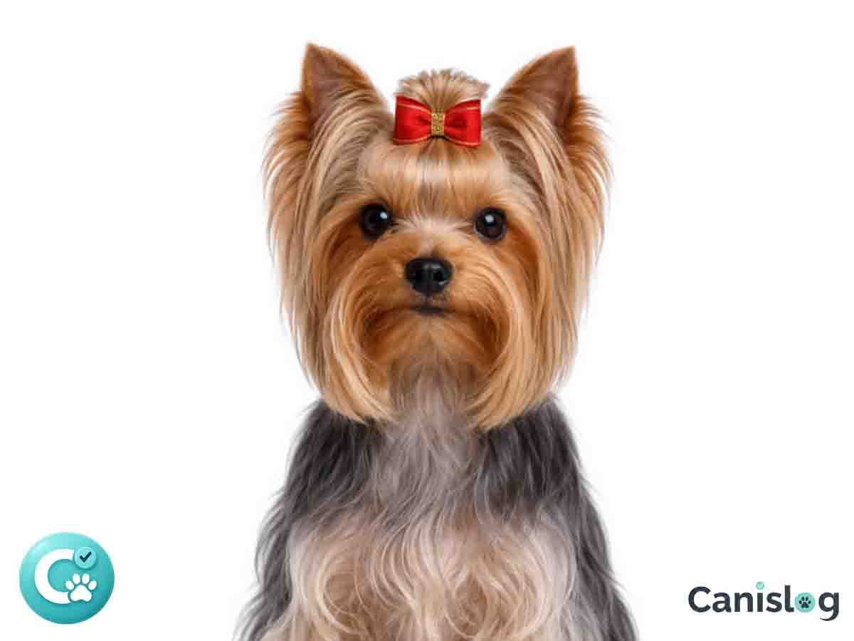 Yorkshire Terrier im Profil